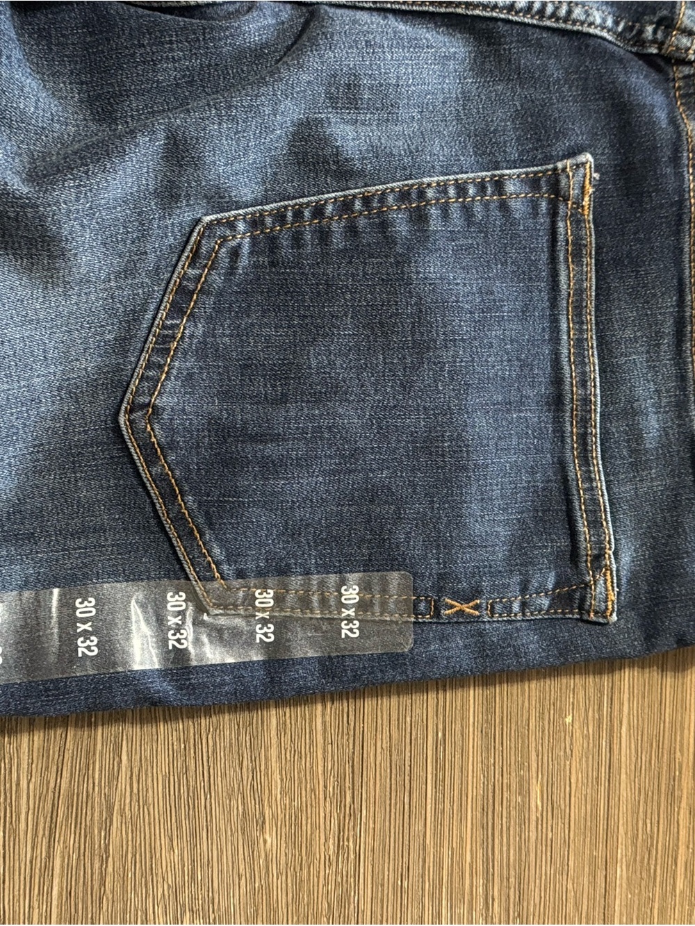Express Men’s Blue Slim Straight Jeans - Picture 5 of 8